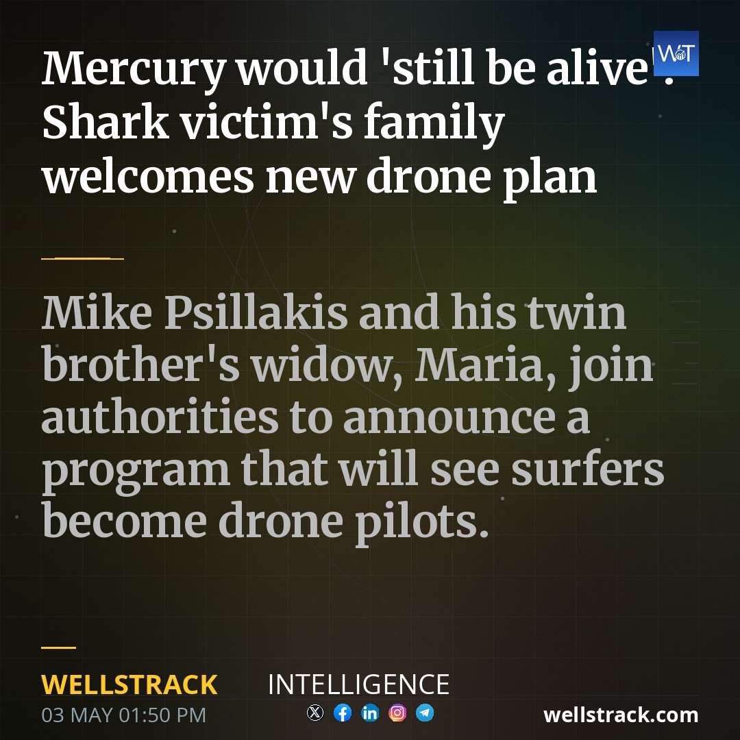 Mercury would 'still be alive': Shark victim's family welcomes new drone plan