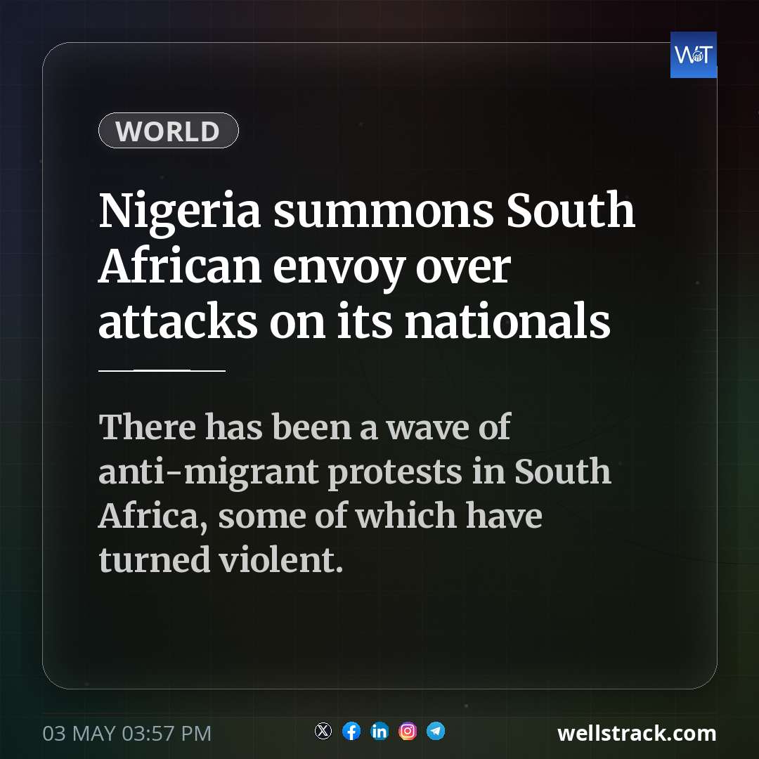 Nigeria summons South African envoy over attacks on its nationals