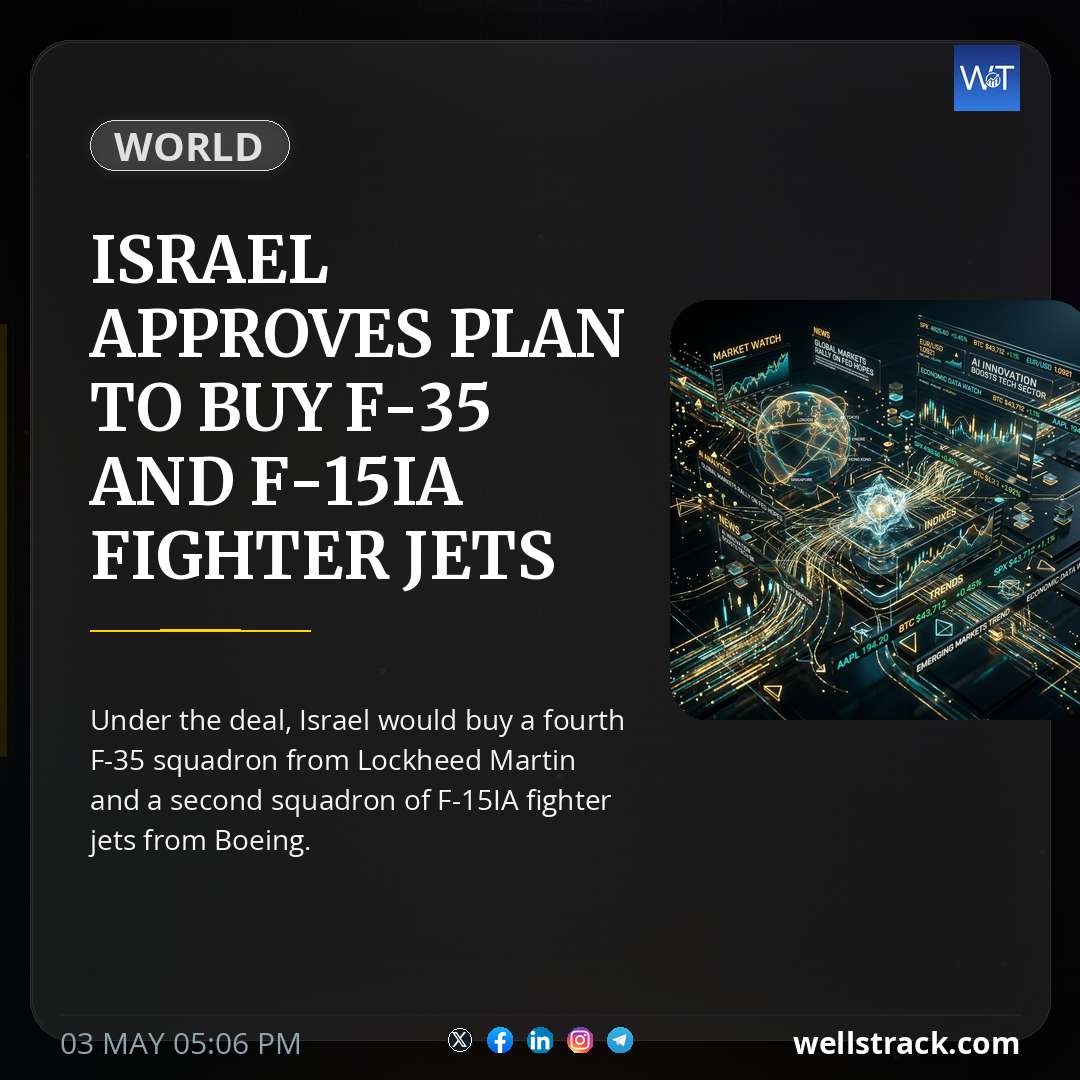 Israel approves plan to buy F-35 and F-15IA fighter jets from Lockheed, Boeing