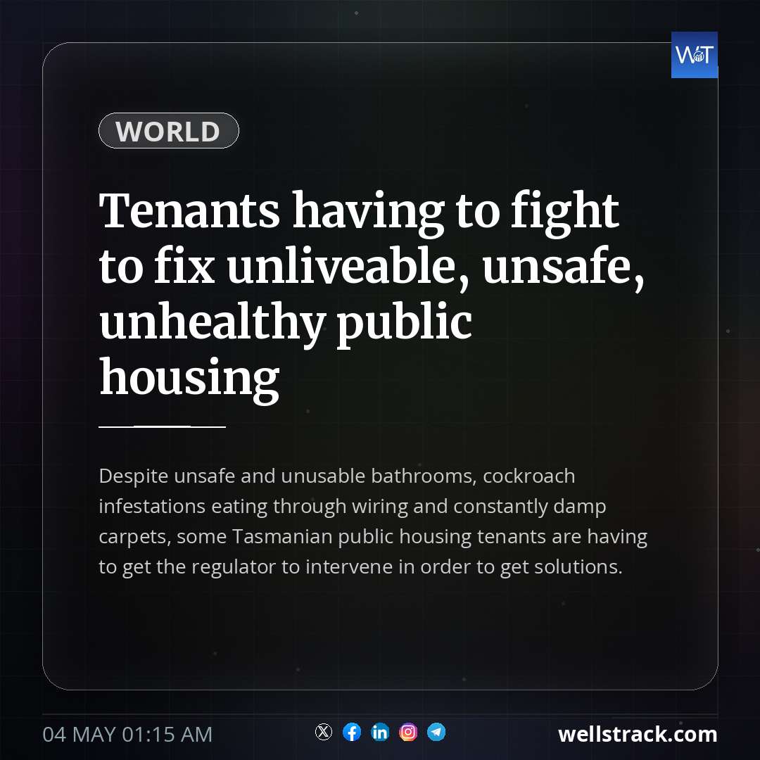 Tenants having to fight to fix unliveable, unsafe, unhealthy public housing