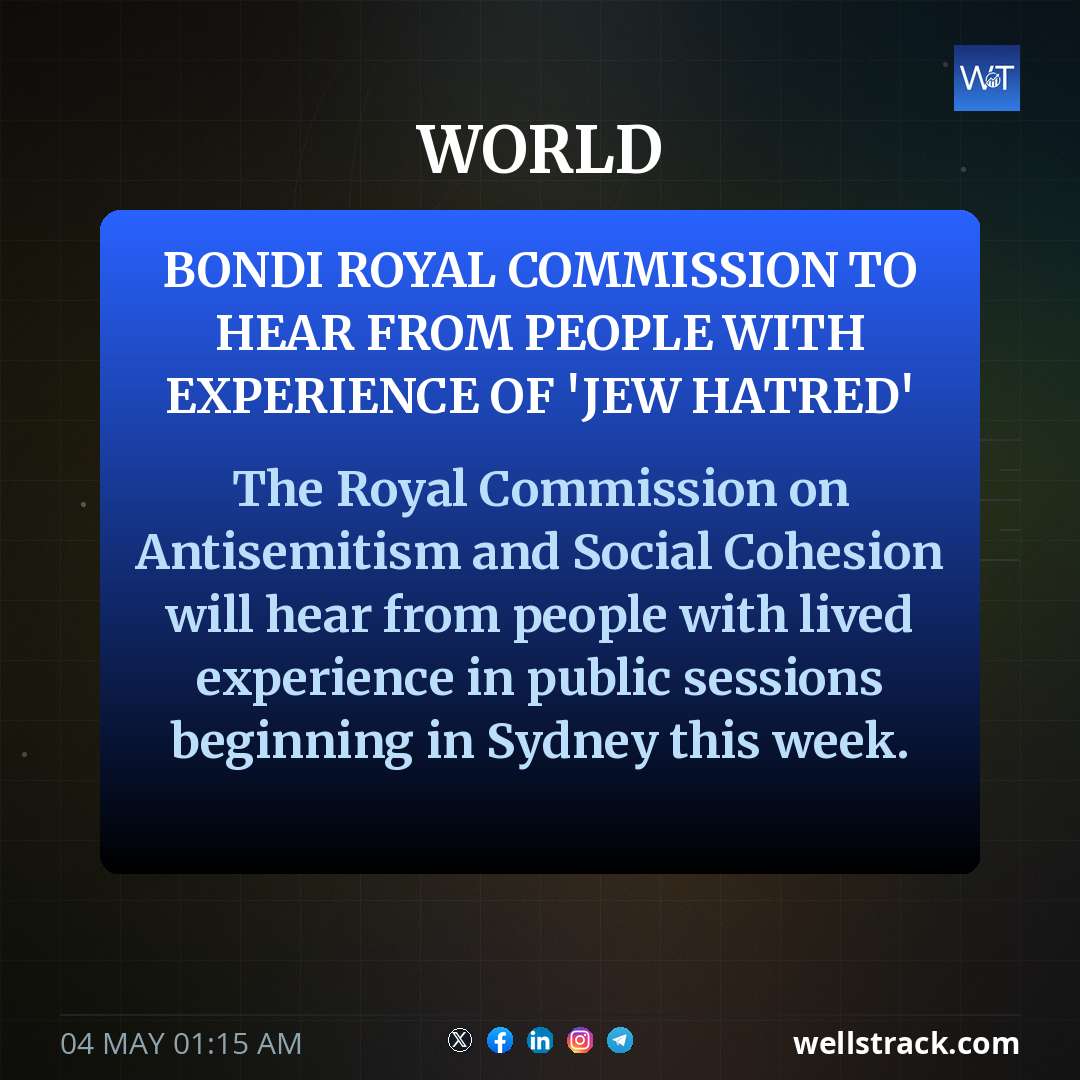 Bondi royal commission to hear from people with experience of 'Jew hatred'