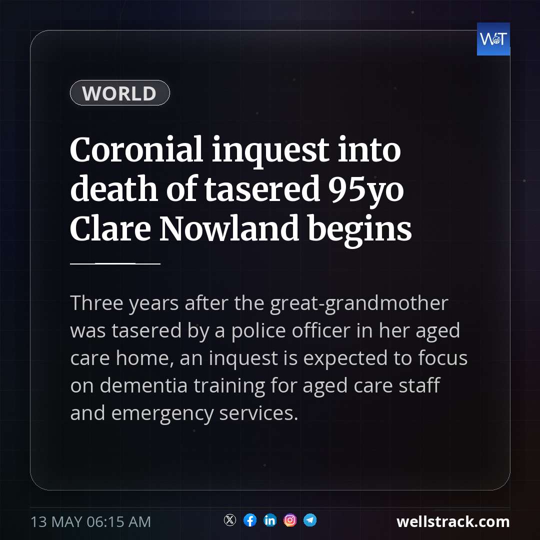Coronial inquest into death of tasered 95yo Clare Nowland begins — WellsTrack