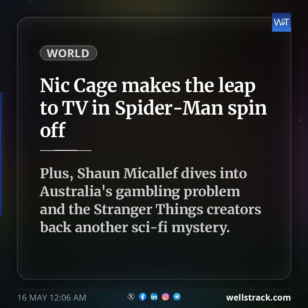 Nic Cage makes the leap to TV in Spider-Man spin off — WellsTrack