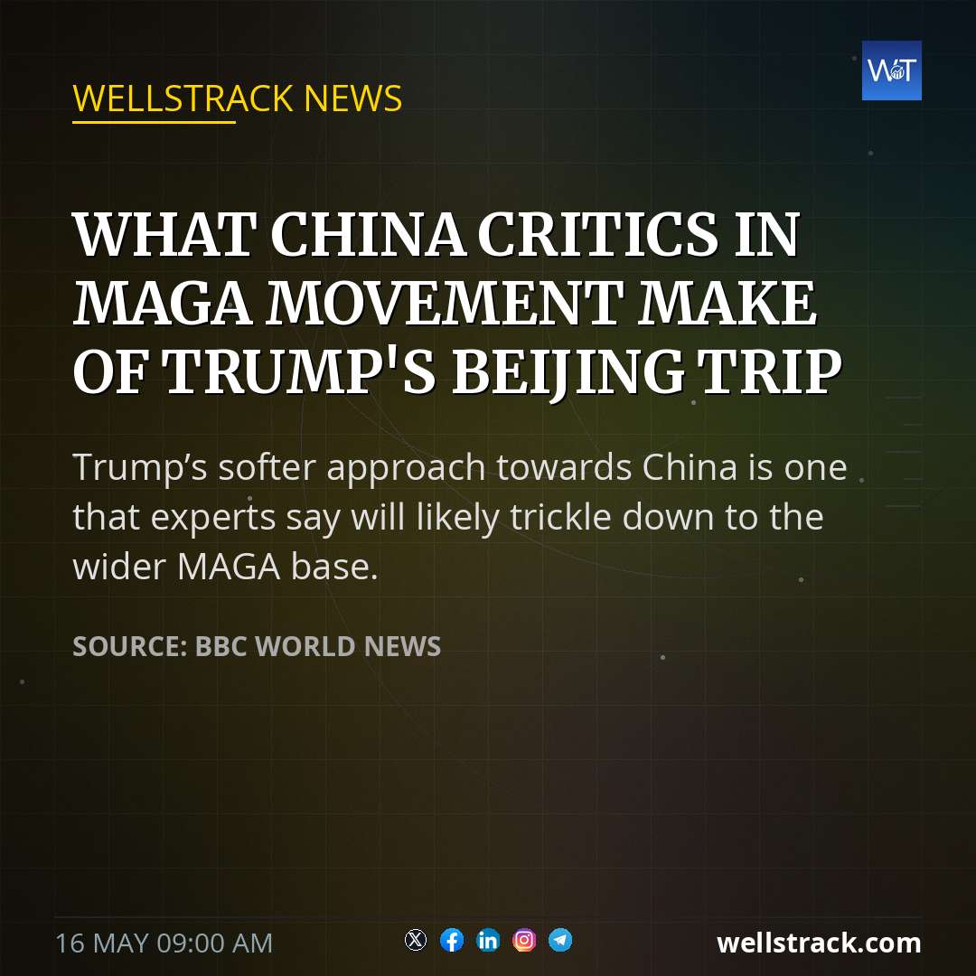 What China critics in Maga movement make of Trump's Beijing trip — WellsTrack