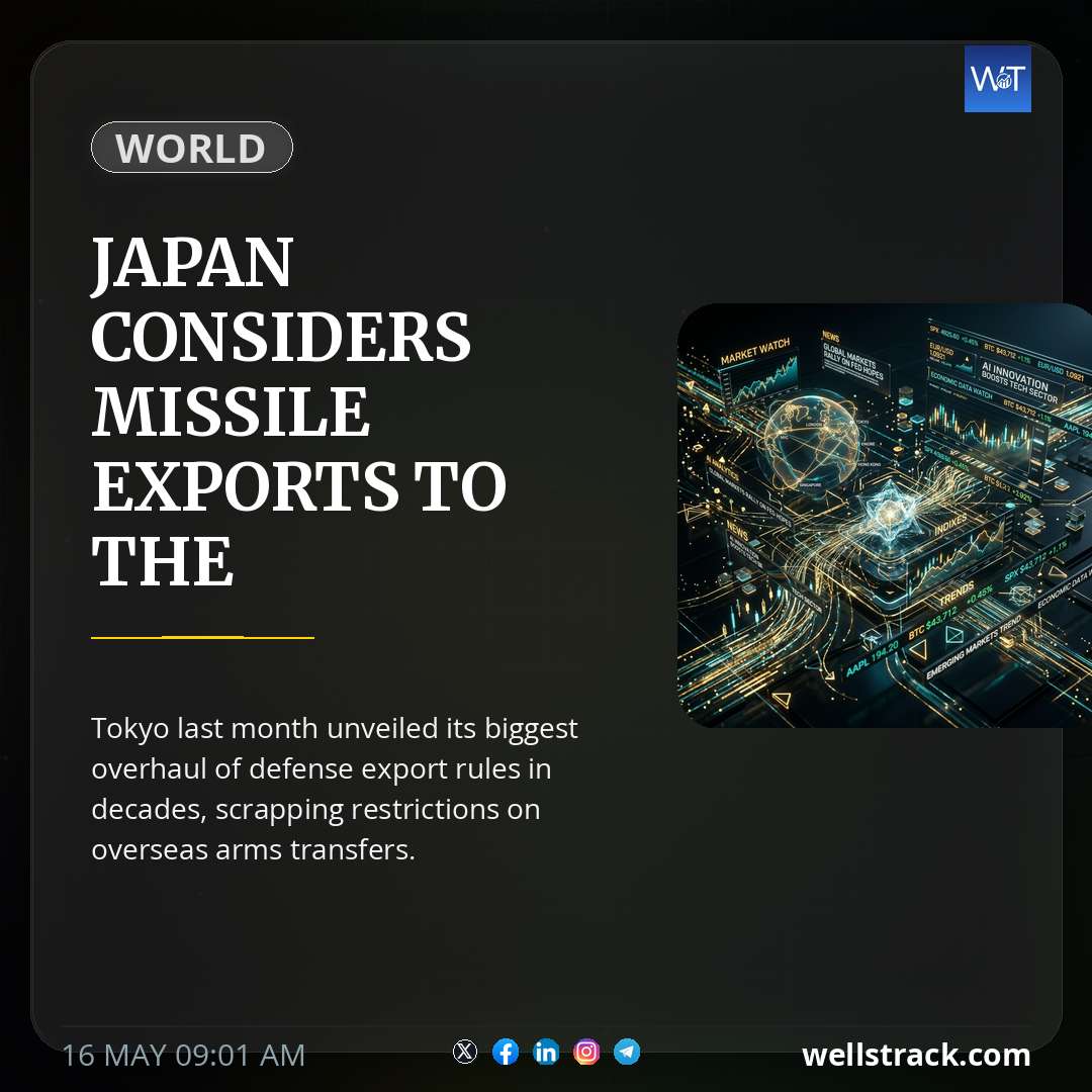 Japan considers missile exports to the Philippines, reports say — WellsTrack