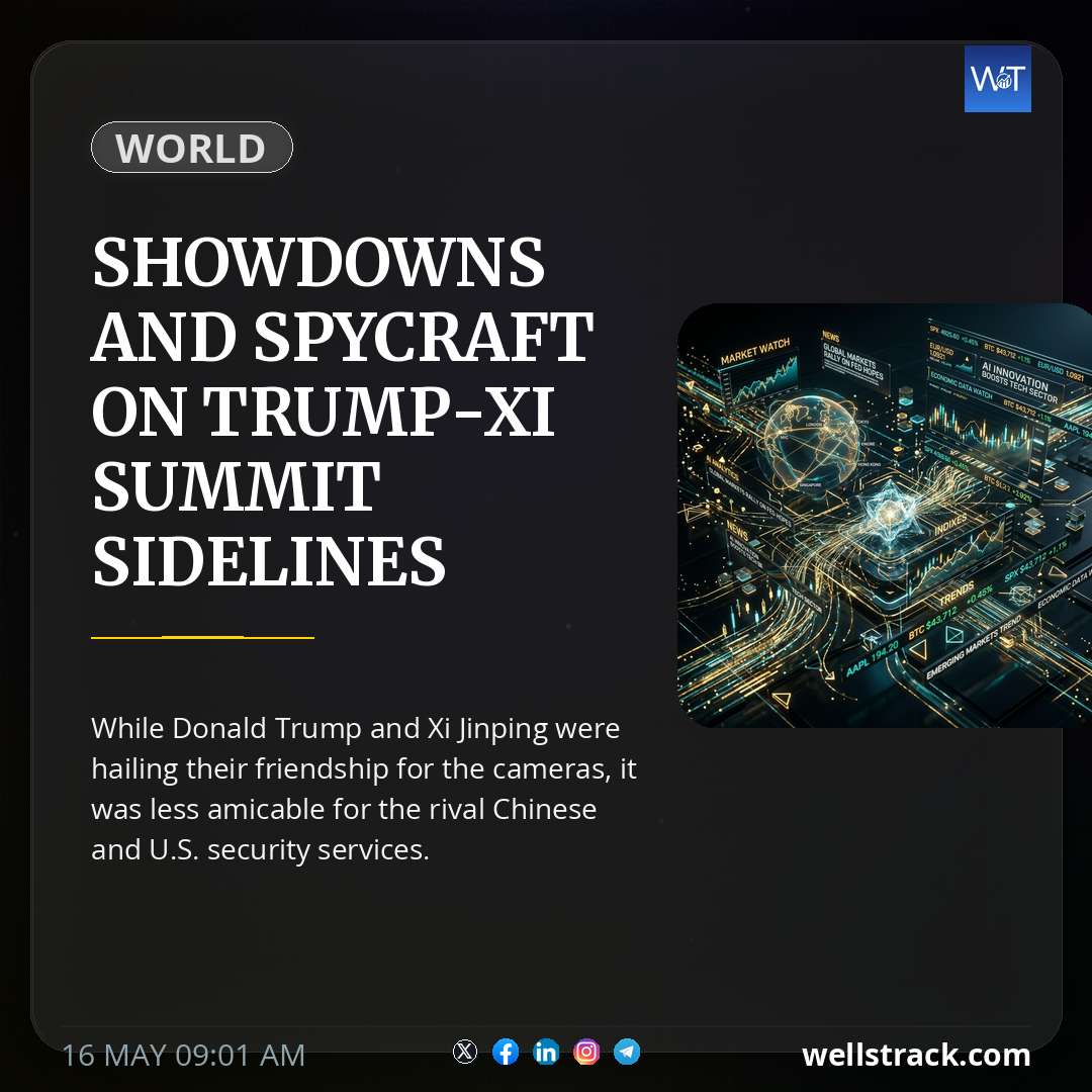 Showdowns and spycraft on Trump-Xi summit sidelines — WellsTrack