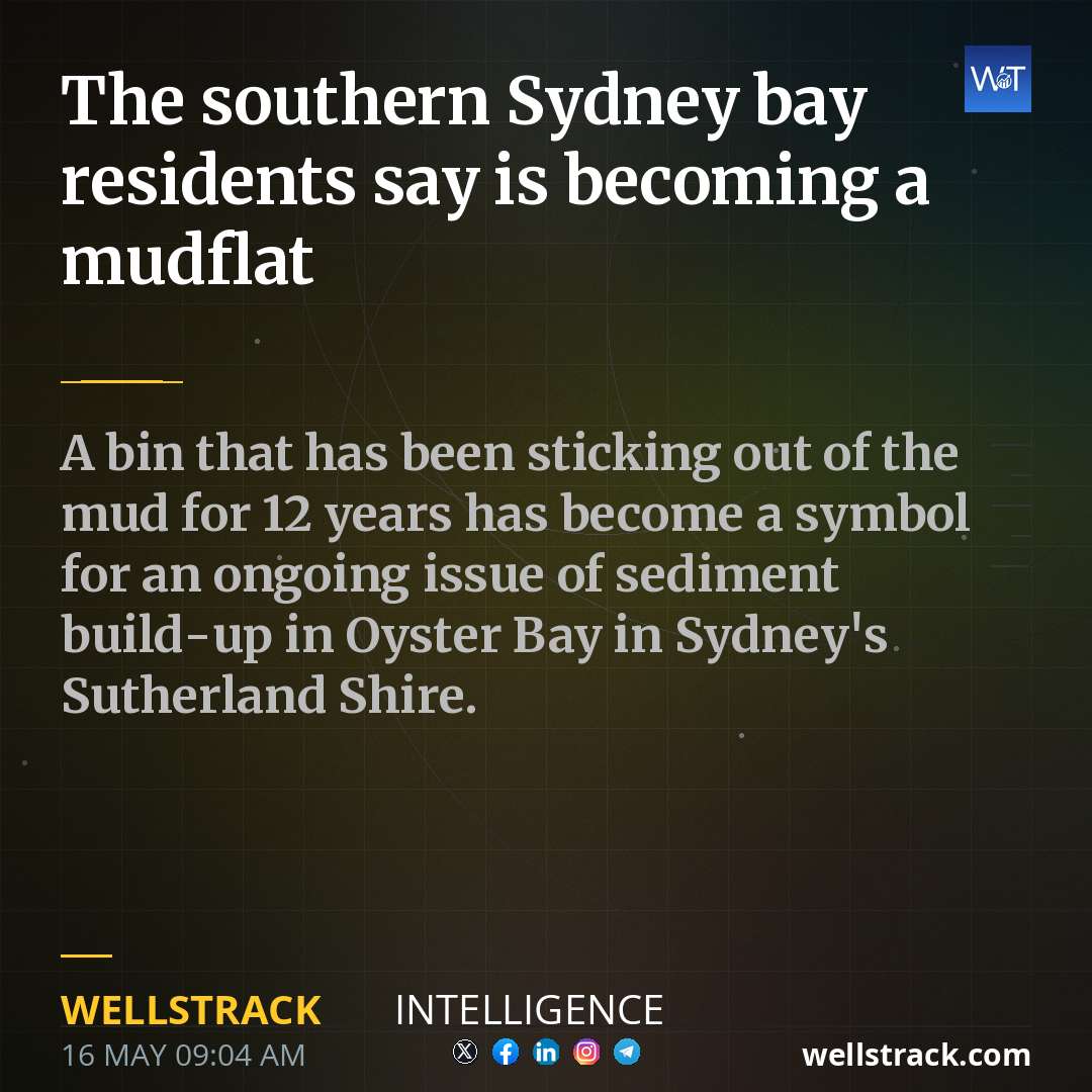 The southern Sydney bay residents say is becoming a mudflat — WellsTrack
