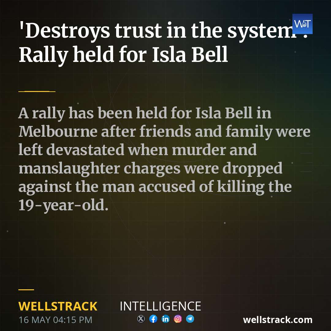 'Destroys trust in the system': Rally held for Isla Bell — WellsTrack