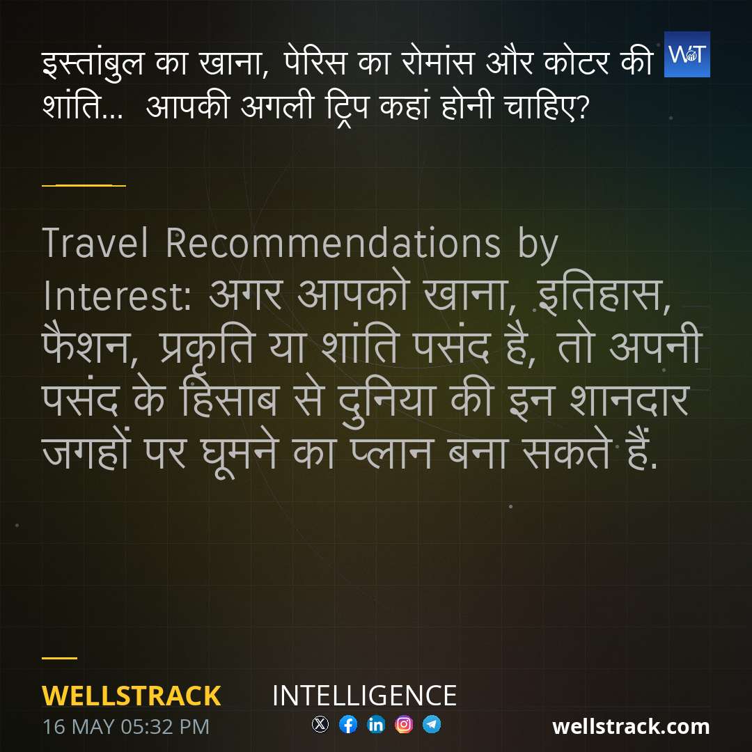 इस्तांबुल का खाना, पेरिस का रोमांस और कोटर की शांति… आपकी अगली ट्रिप कहां होनी चाहिए? — WellsTrack