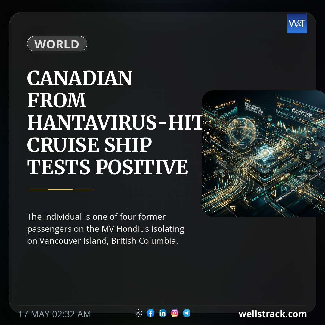 Canadian from hantavirus-hit cruise ship tests positive — WellsTrack