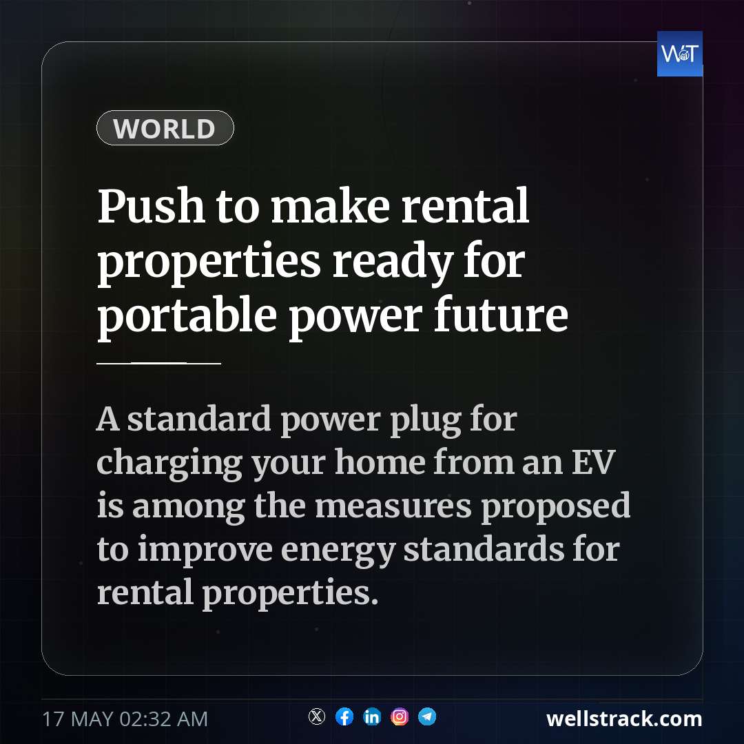 Push to make rental properties ready for portable power future — WellsTrack