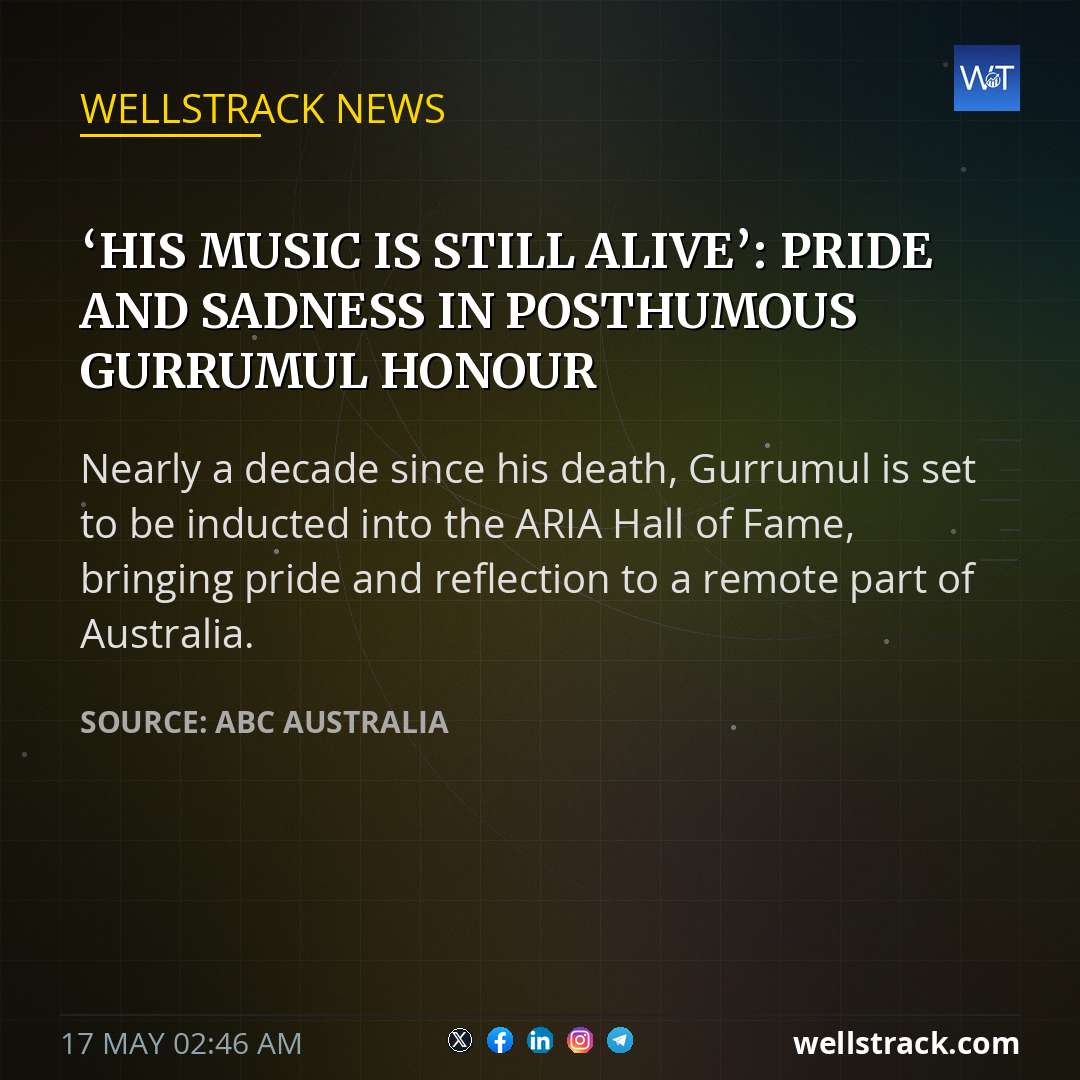 ‘His music is still alive’: Pride and sadness in posthumous Gurrumul honour — WellsTrack