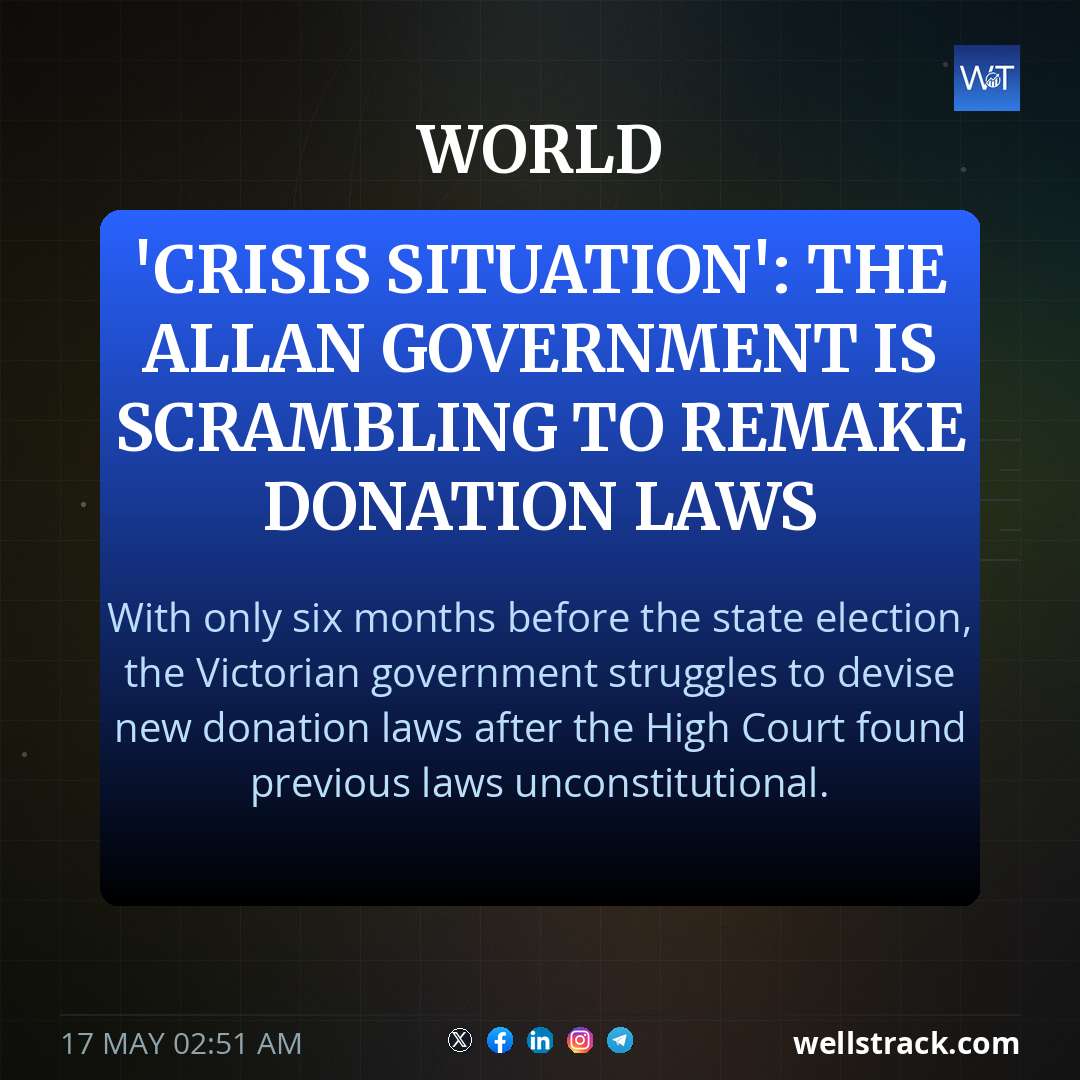 'Crisis situation': The Allan government is scrambling to remake donation laws — WellsTrack