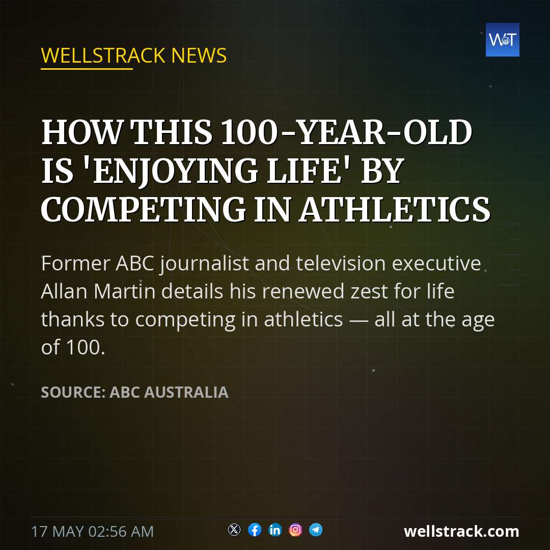How this 100-year-old is 'enjoying life' by competing in athletics — WellsTrack
