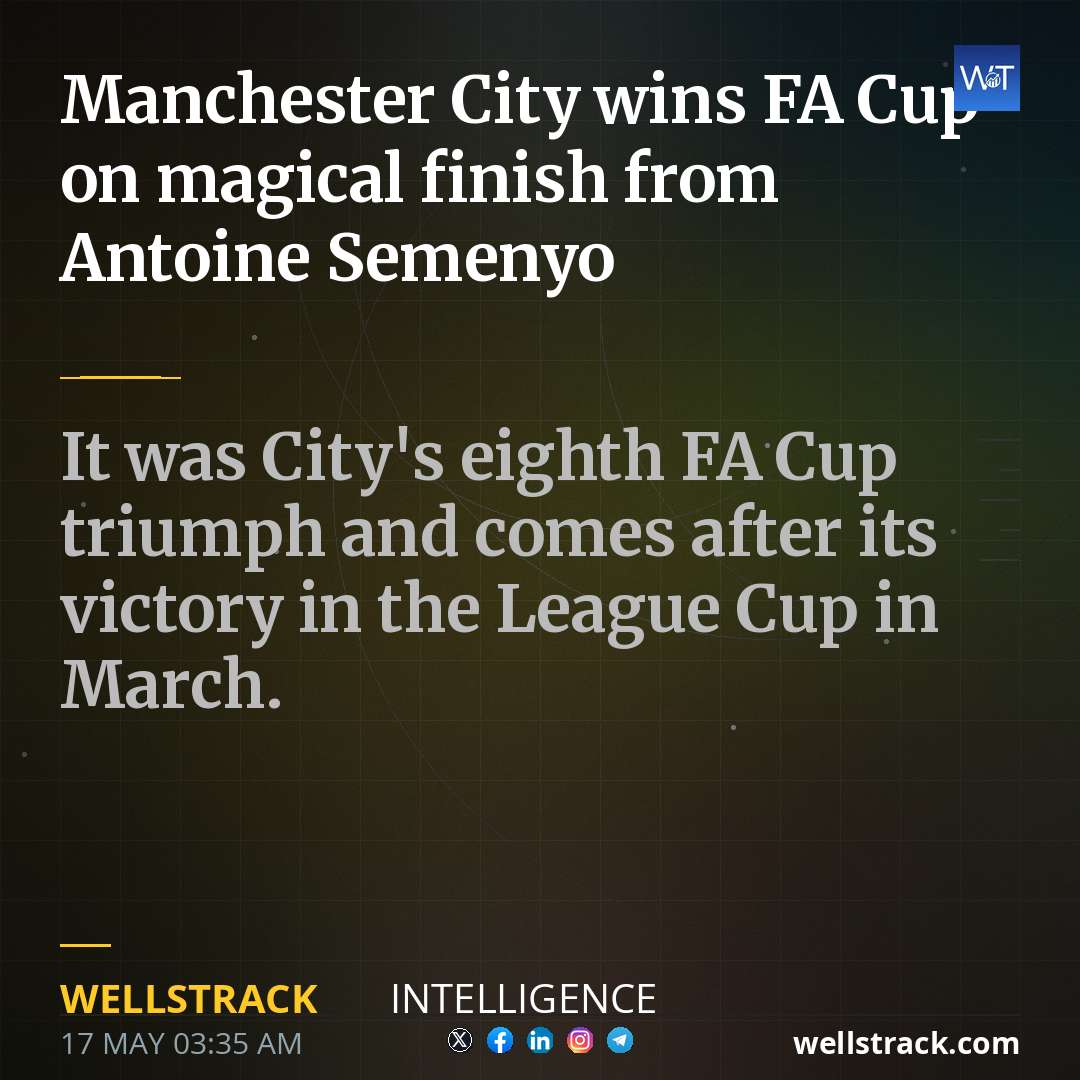 Manchester City wins FA Cup on magical finish from Antoine Semenyo — WellsTrack