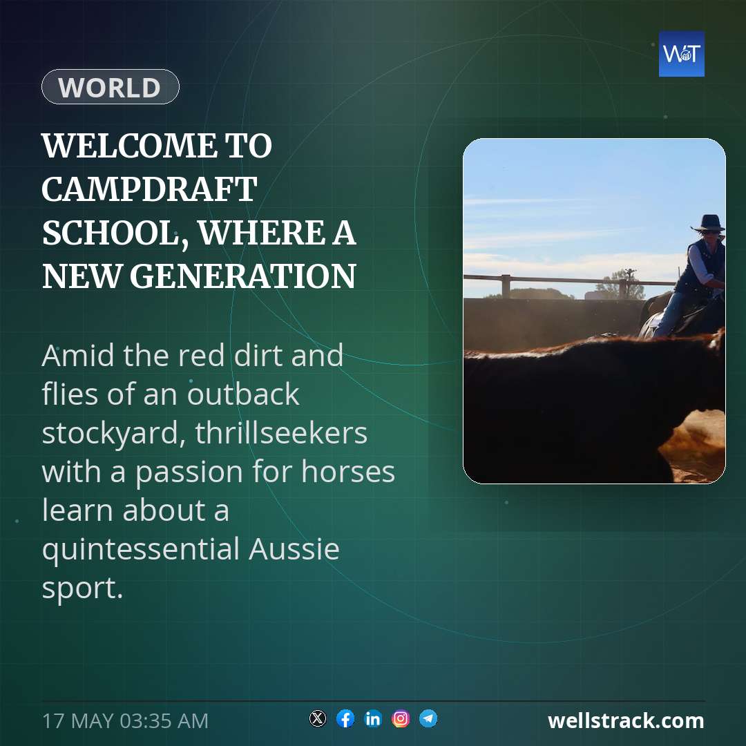 Welcome to campdraft school, where a new generation takes the reins — WellsTrack