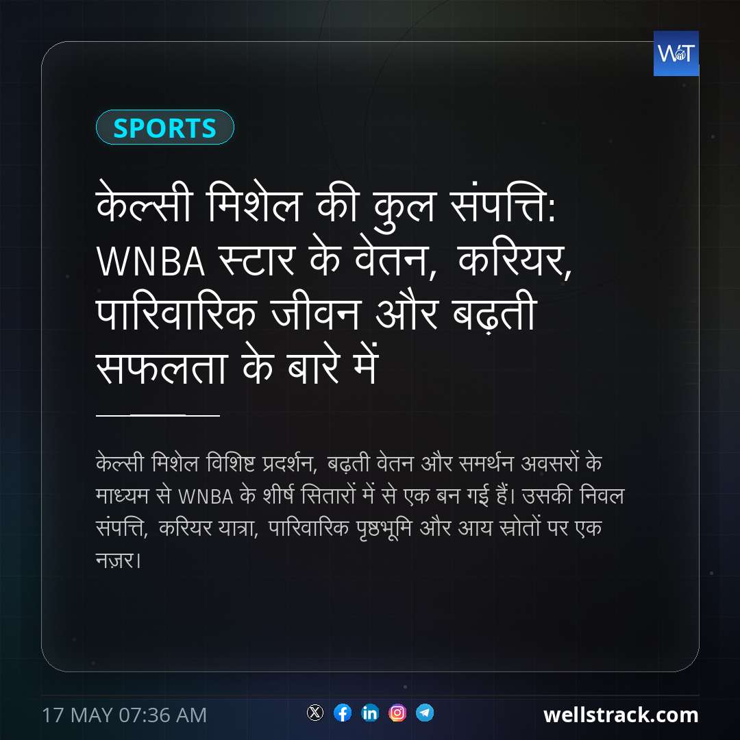 केल्सी मिशेल की कुल संपत्ति: WNBA स्टार के वेतन, करियर, पारिवारिक जीवन और बढ़ती सफलता के बारे में — WellsTrack