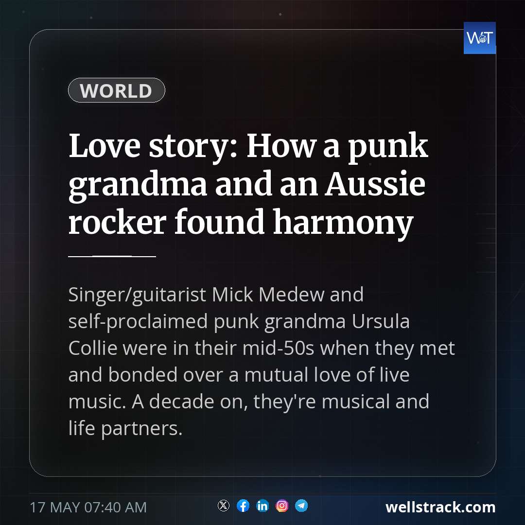 Love story: How a punk grandma and an Aussie rocker found harmony — WellsTrack