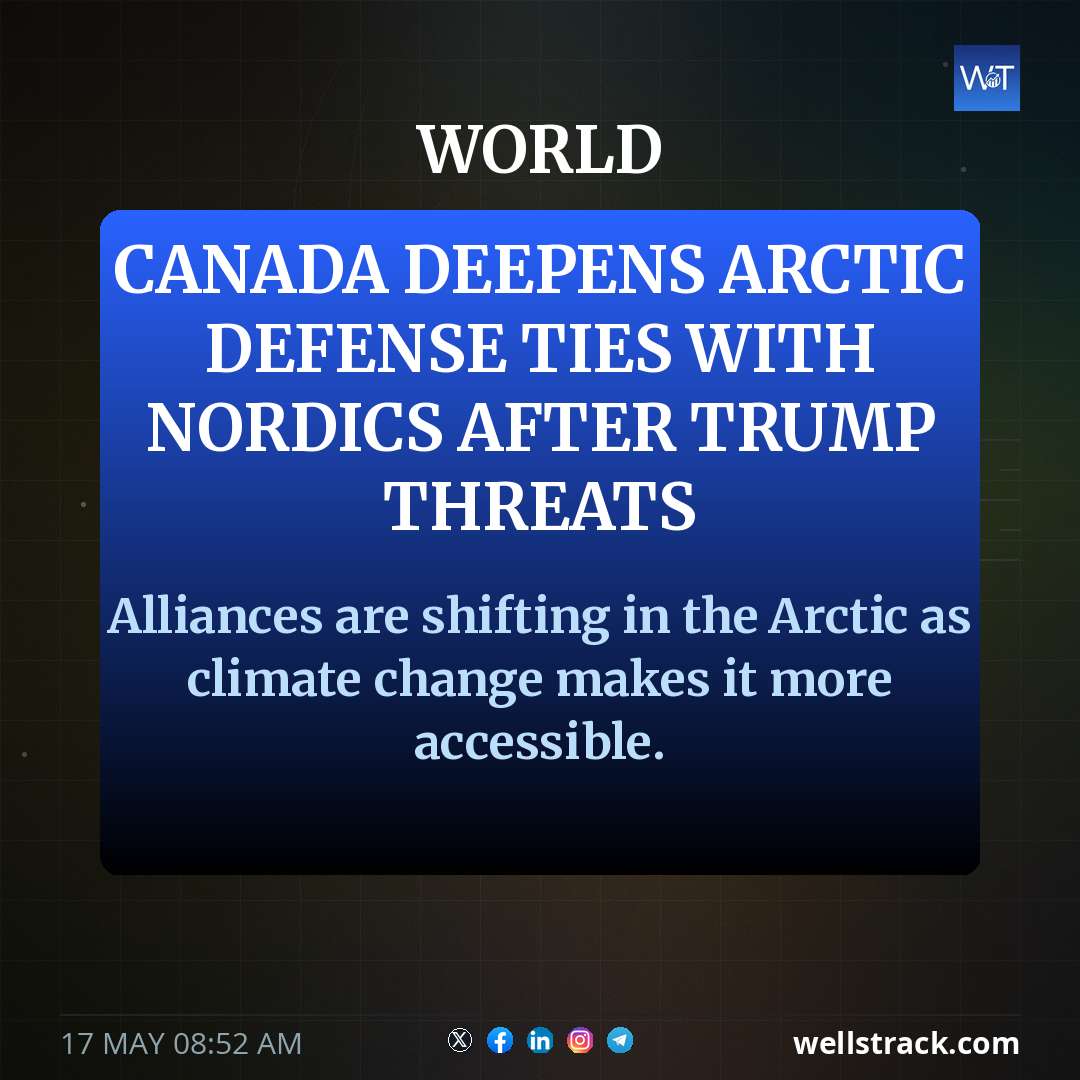 Canada deepens Arctic defense ties with Nordics after Trump threats — WellsTrack