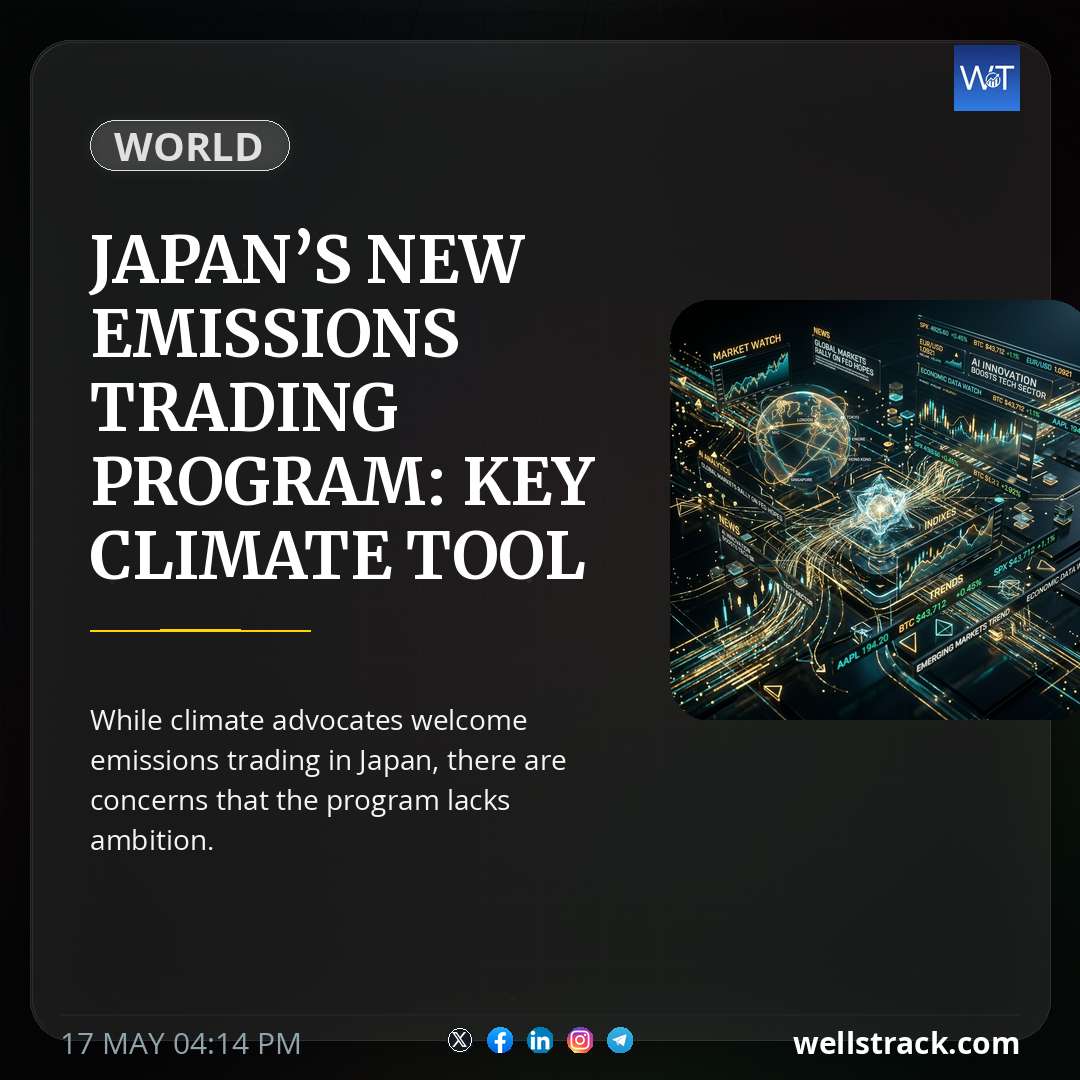 Japan’s new emissions trading program: Key climate tool or paper tiger? — WellsTrack