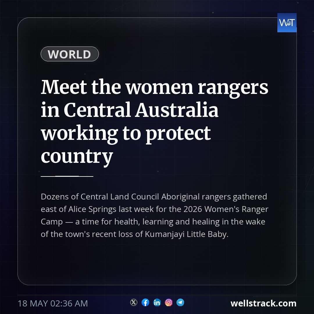 Meet the women rangers in Central Australia working to protect country — WellsTrack