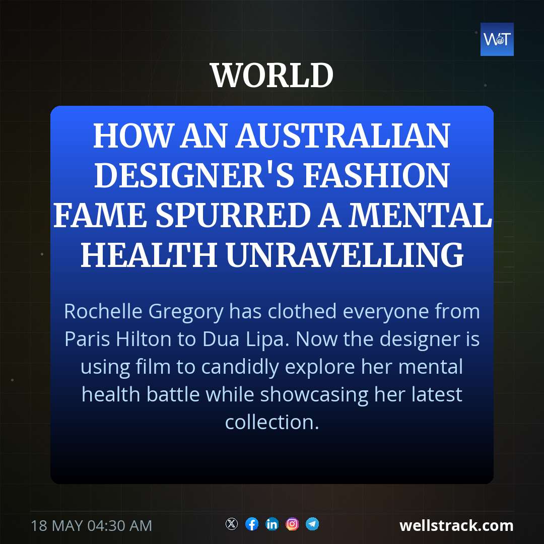 How an Australian designer's fashion fame spurred a mental health unravelling — WellsTrack