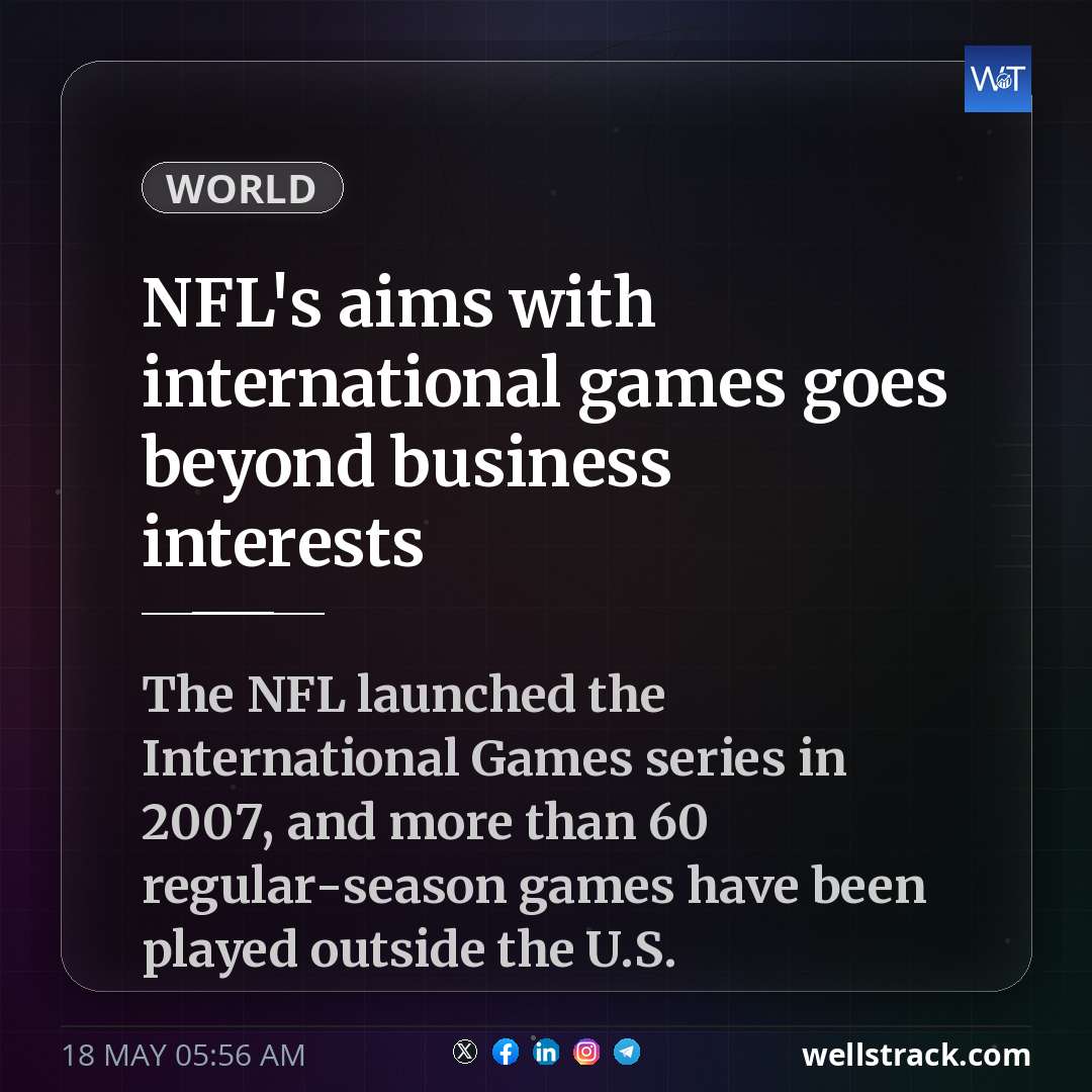 NFL's aims with international games goes beyond business interests — WellsTrack