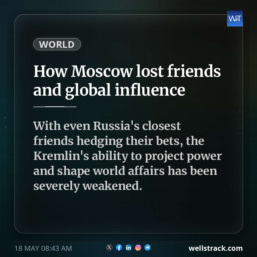 How Moscow lost friends and global influence — WellsTrack