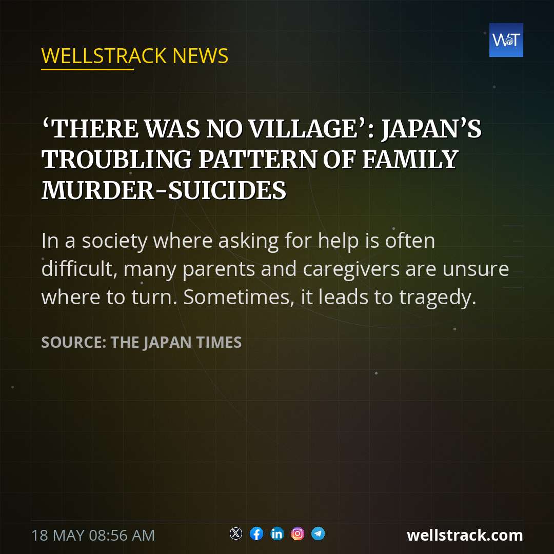‘There was no village’: Japan’s troubling pattern of family murder-suicides — WellsTrack