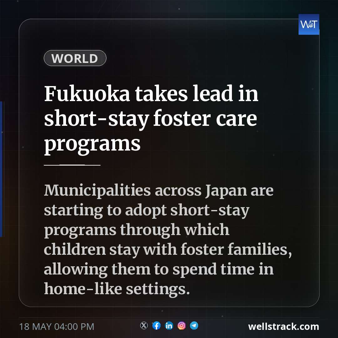 Fukuoka takes lead in short-stay foster care programs — WellsTrack