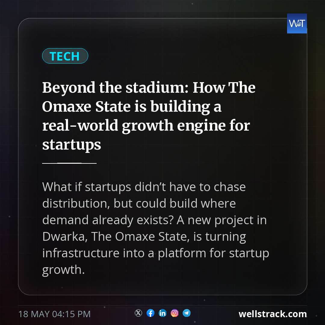 Beyond the stadium: How The Omaxe State is building a real-world growth engine for startups — WellsTrack
