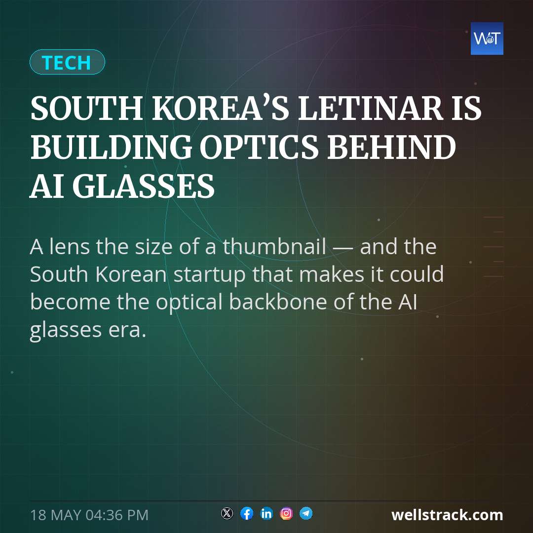 South Korea’s LetinAR is building optics behind AI glasses — WellsTrack