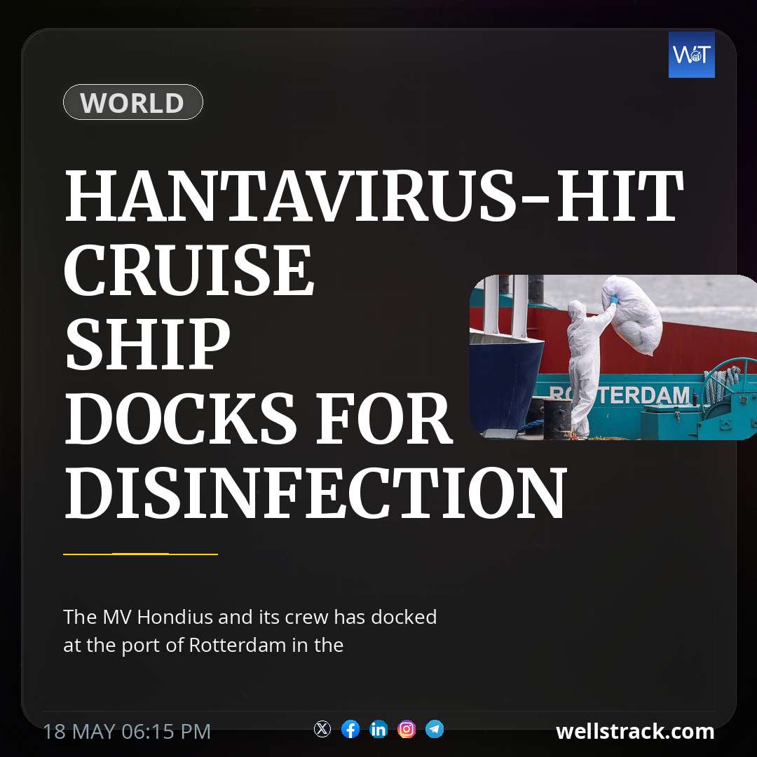 Hantavirus-hit cruise ship docks for disinfection — WellsTrack