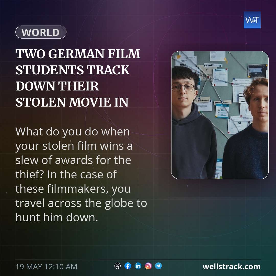 Two German film students track down their stolen movie in new doco — WellsTrack