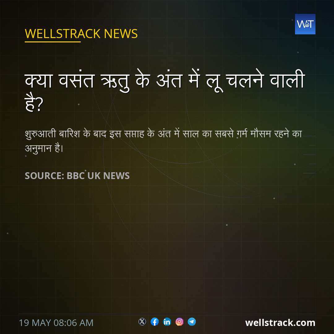 क्या वसंत ऋतु के अंत में लू चलने वाली है? — WellsTrack