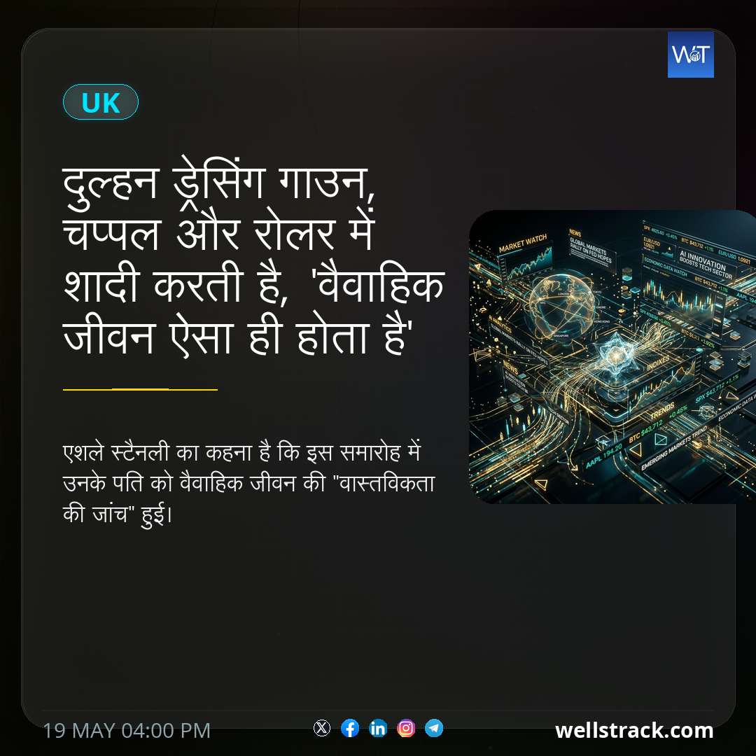 दुल्हन ड्रेसिंग गाउन, चप्पल और रोलर में शादी करती है, 'वैवाहिक जीवन ऐसा ही होता है' — WellsTrack
