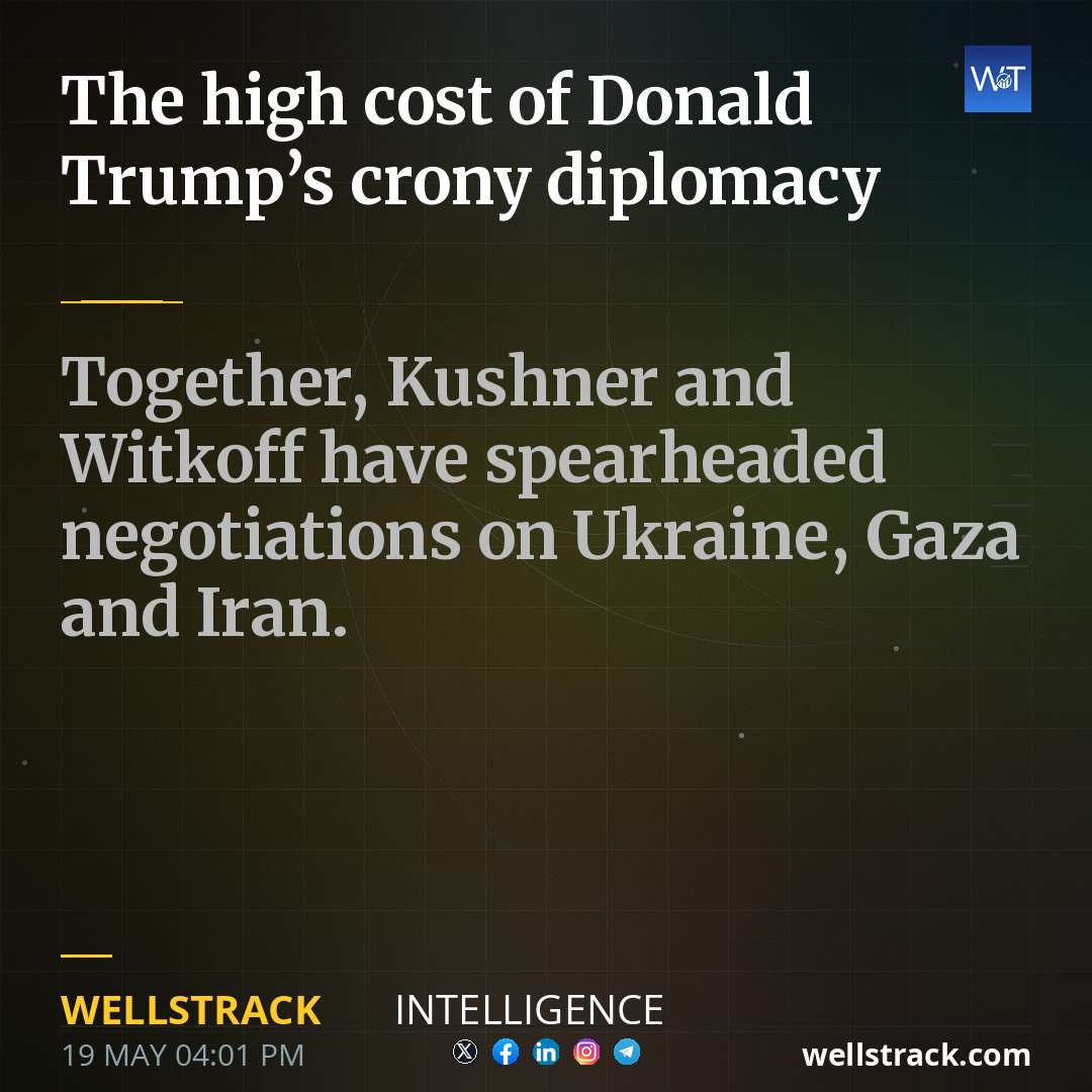 The high cost of Donald Trump’s crony diplomacy — WellsTrack