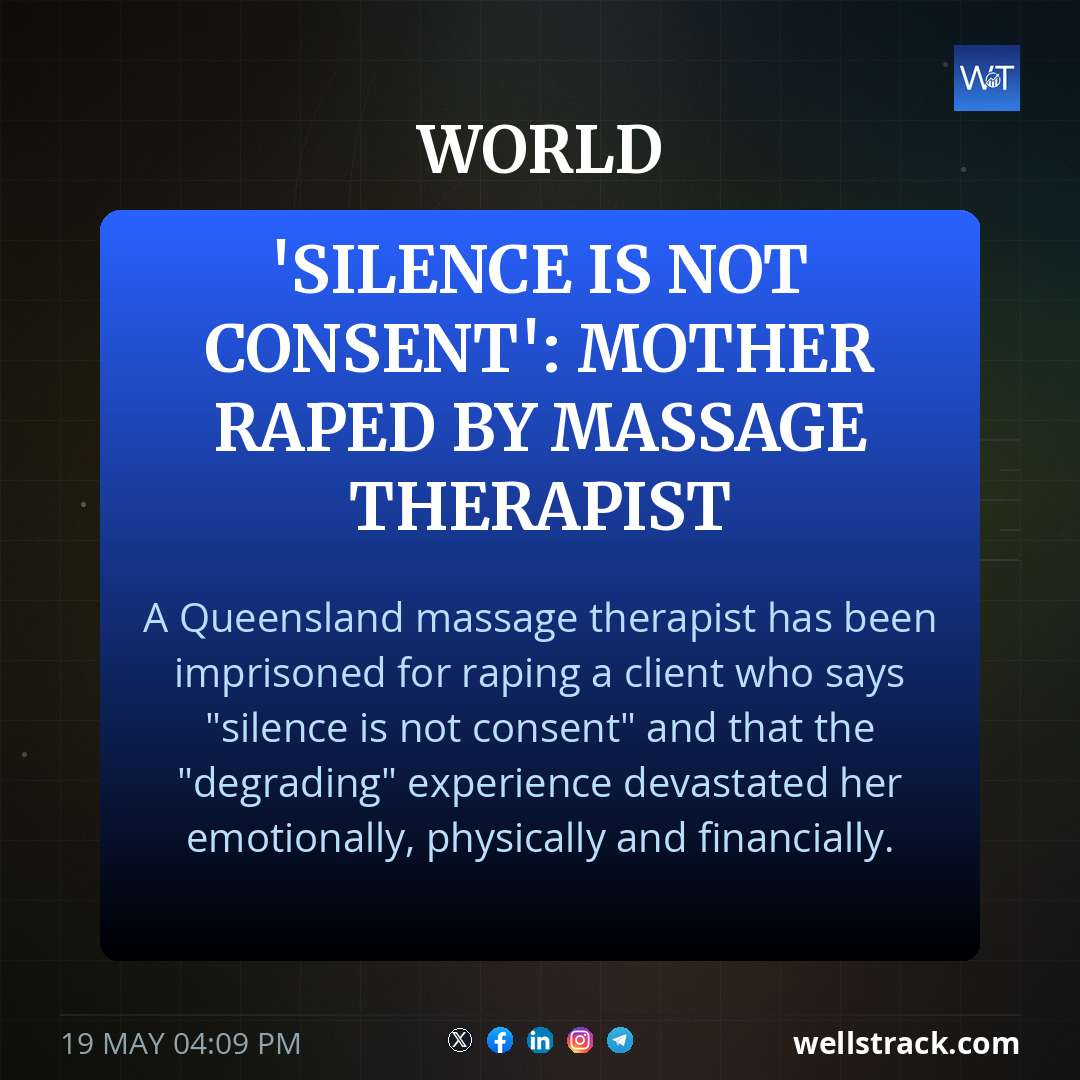 'Silence is not consent': Mother raped by massage therapist — WellsTrack