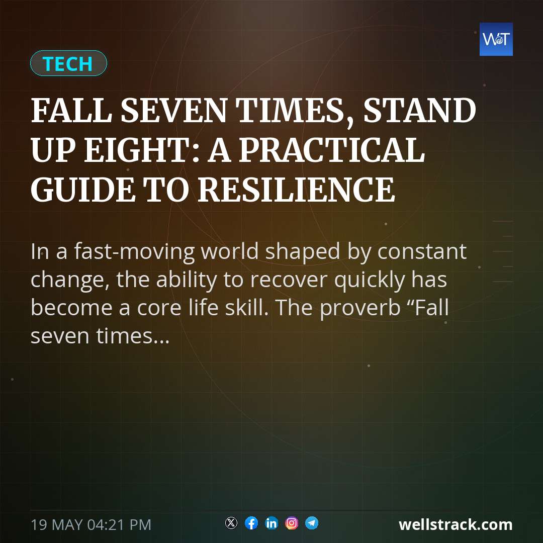 Fall Seven Times, Stand Up Eight: A Practical Guide to Resilience — WellsTrack