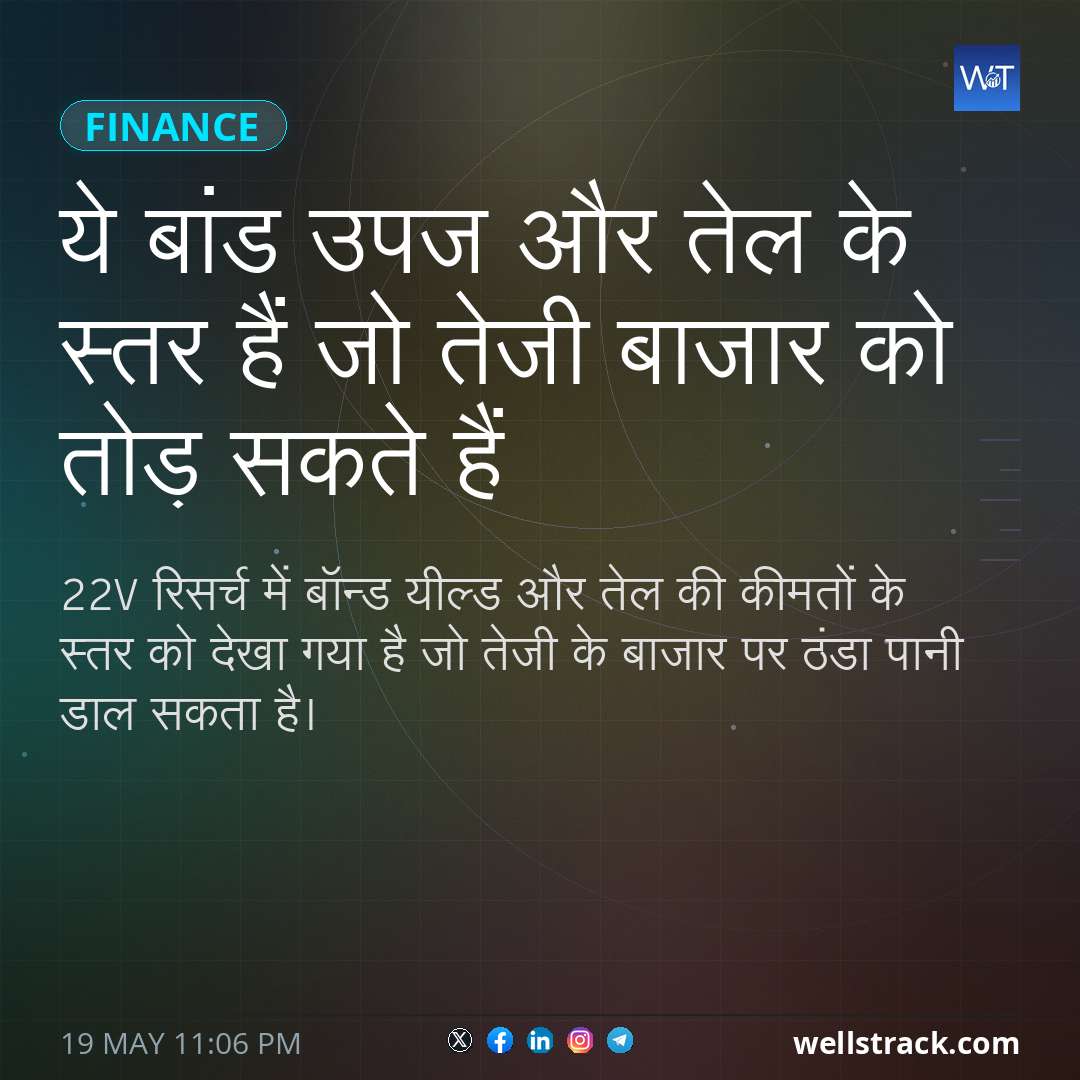 ये बांड उपज और तेल के स्तर हैं जो तेजी बाजार को तोड़ सकते हैं — WellsTrack