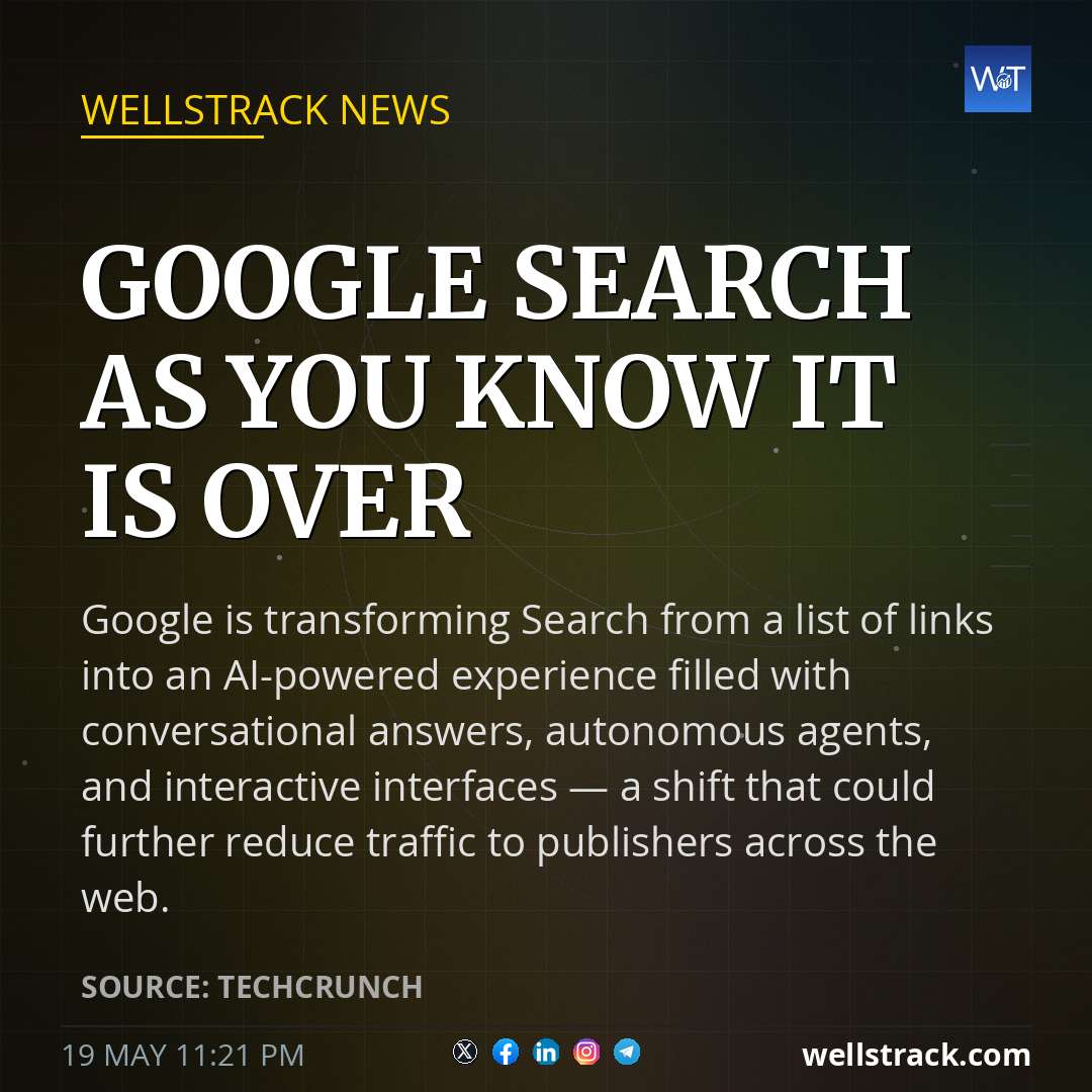 Google Search as you know it is over — WellsTrack