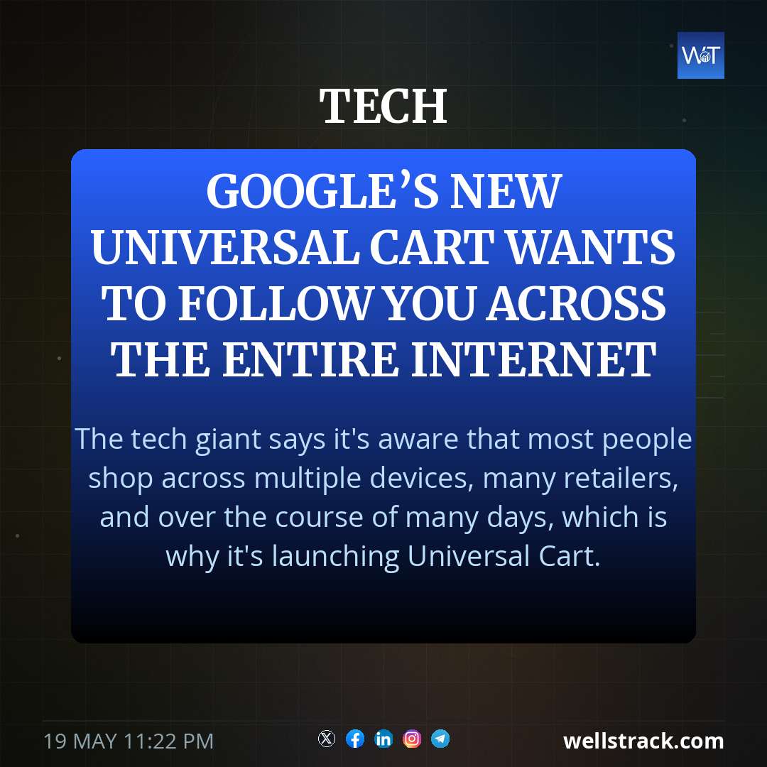 Google’s new Universal Cart wants to follow you across the entire internet — WellsTrack