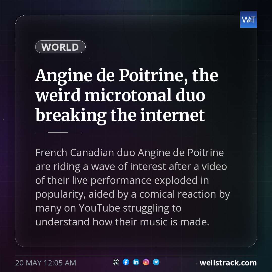 Angine de Poitrine, the weird microtonal duo breaking the internet — WellsTrack