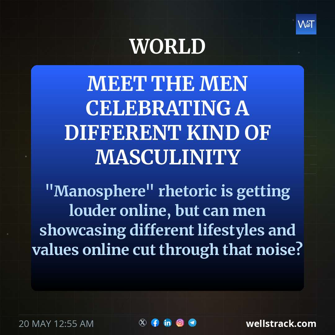 Meet the men celebrating a different kind of masculinity — WellsTrack