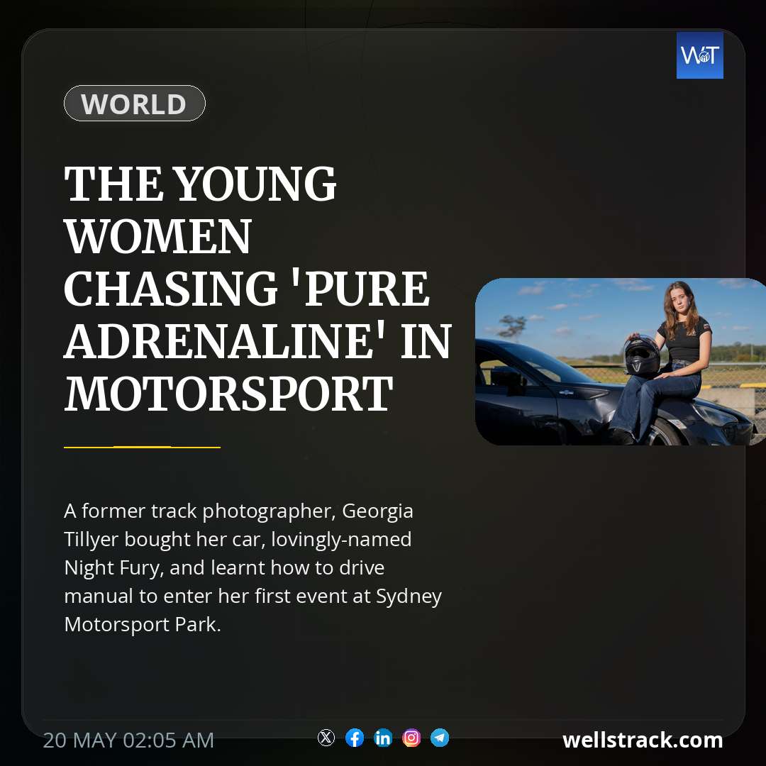 The young women chasing 'pure adrenaline' in motorsport drifting — WellsTrack