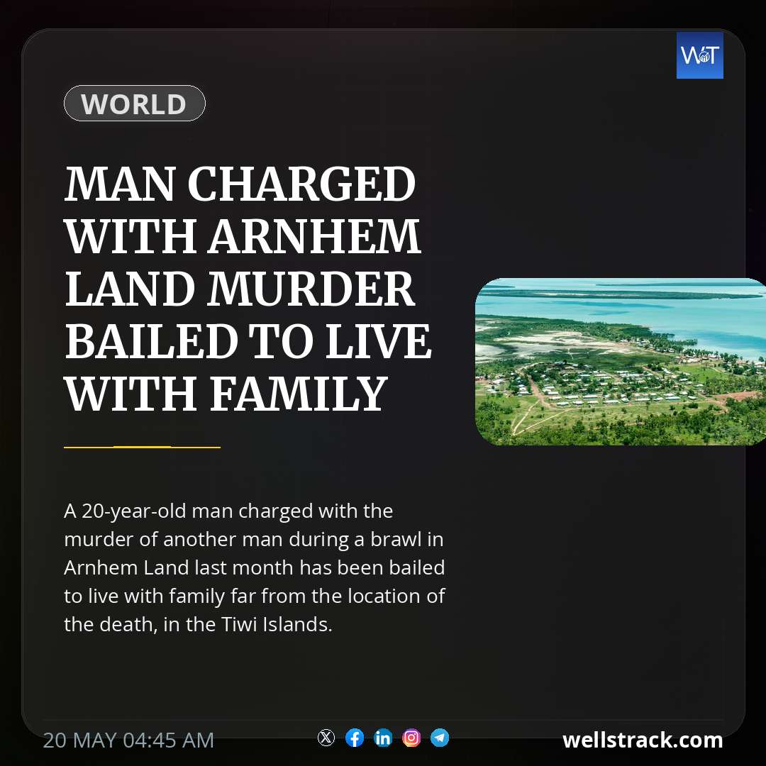 Man charged with Arnhem Land murder bailed to live with family 500km away — WellsTrack