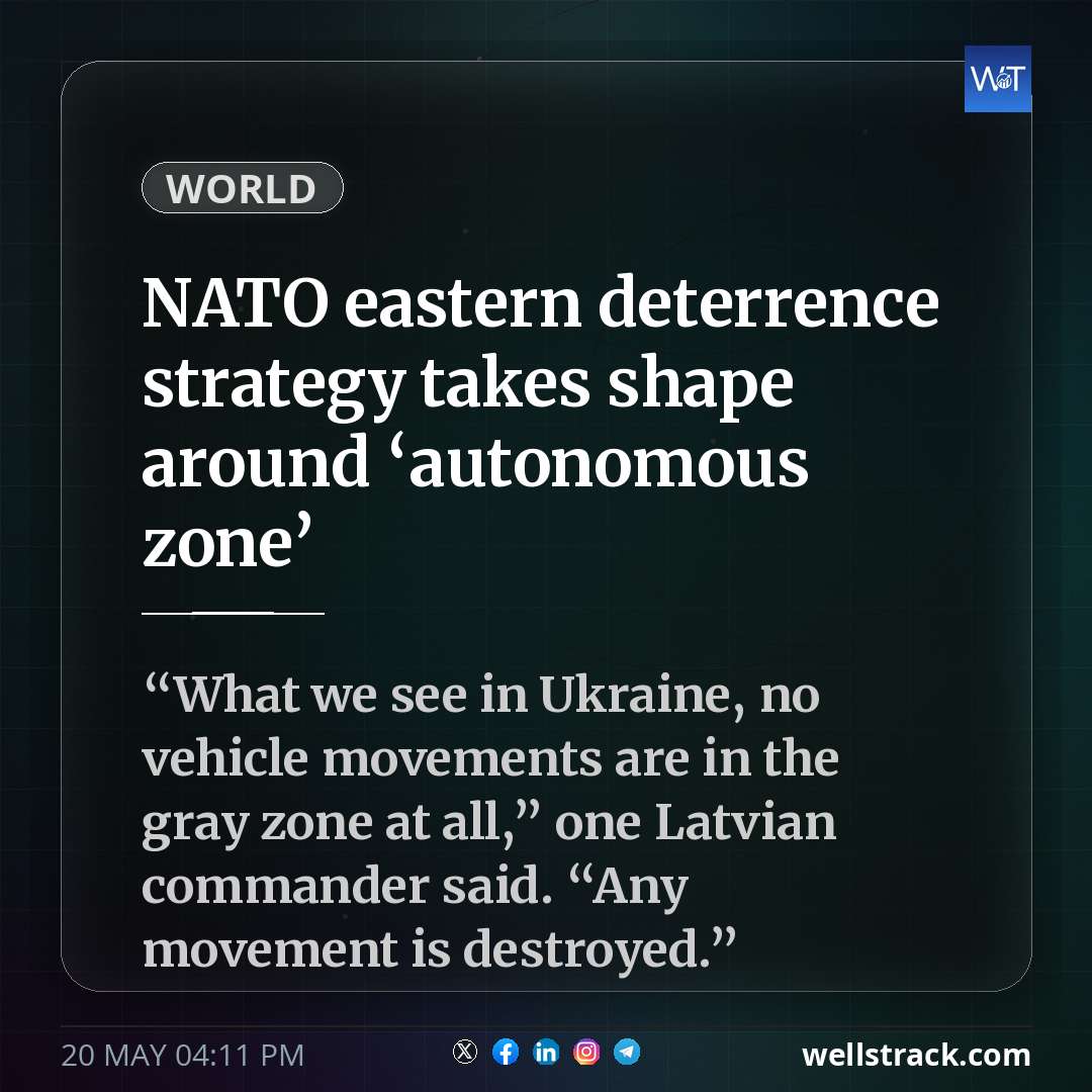 NATO eastern deterrence strategy takes shape around ‘autonomous zone’ — WellsTrack