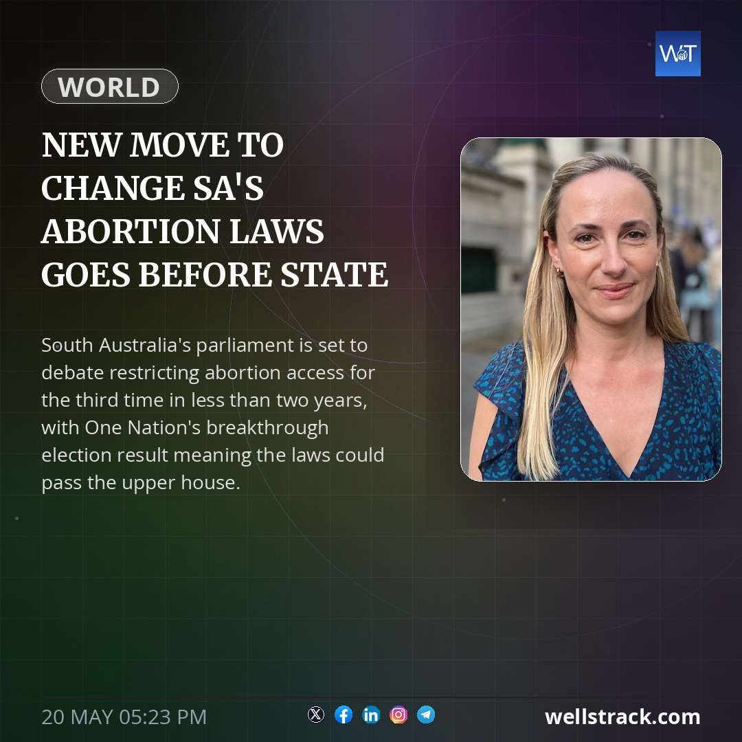 New move to change SA's abortion laws goes before state parliament — WellsTrack