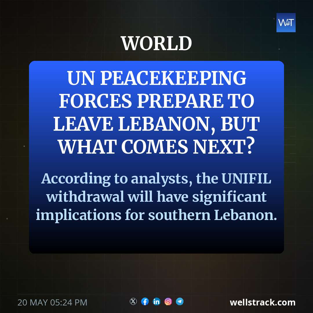 UN peacekeeping forces prepare to leave Lebanon, but what comes next? — WellsTrack