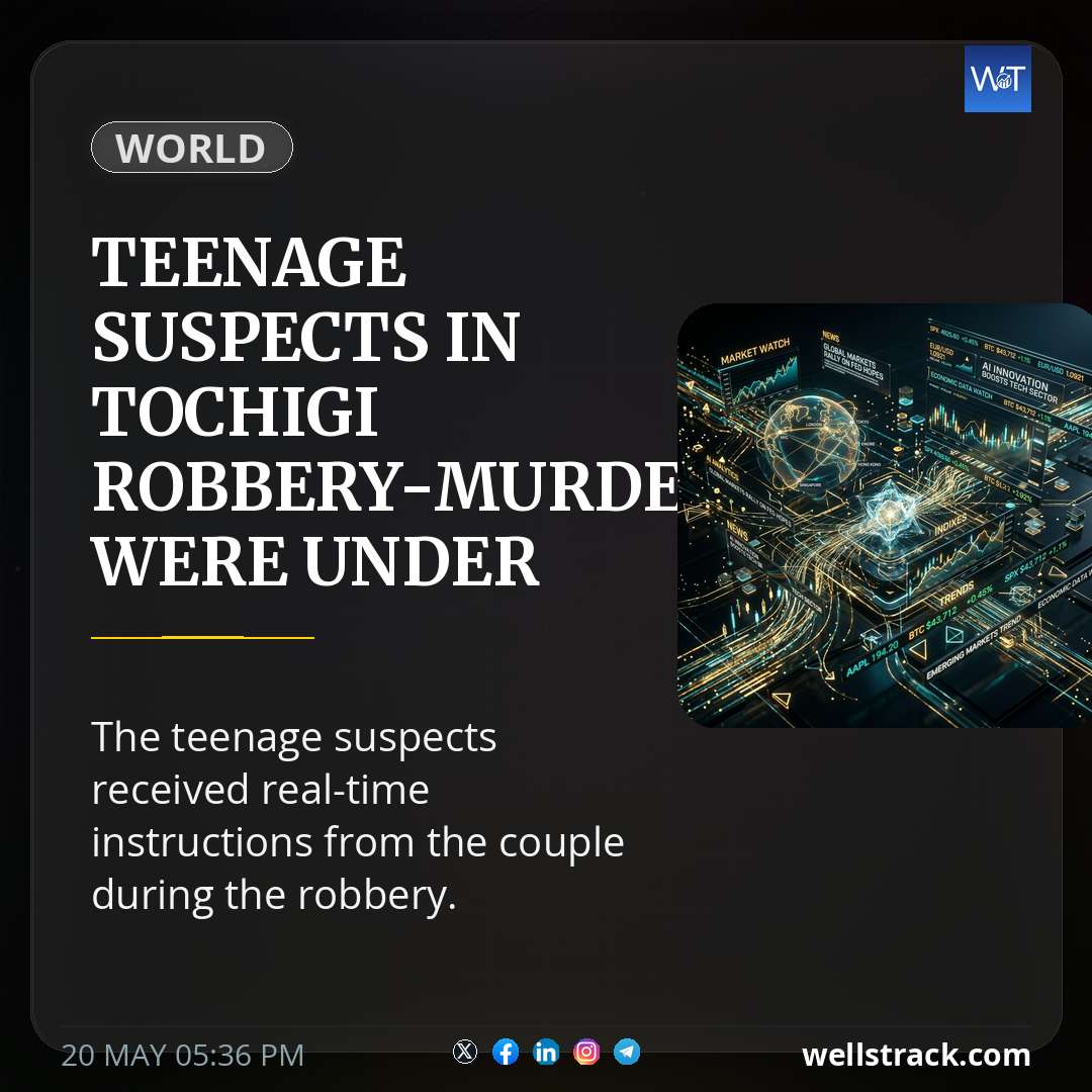 Teenage suspects in Tochigi robbery-murder were under threat — WellsTrack